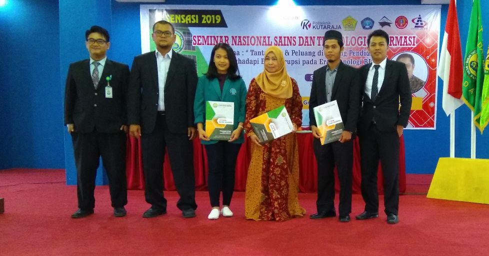 5 Terbaik Dari 135 Makalah, Pada 2nd Seminar Nasional Sains dan Teknologi Informasi (SENSASI) 2019 di STMIK Budi Darma