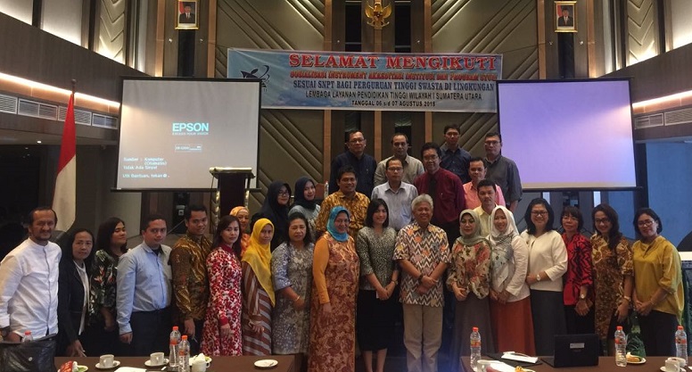 LLDIKTI Wilayah I Sumatera Utara Lakukan Sosialisasi Instrument Akreditasi Institusi