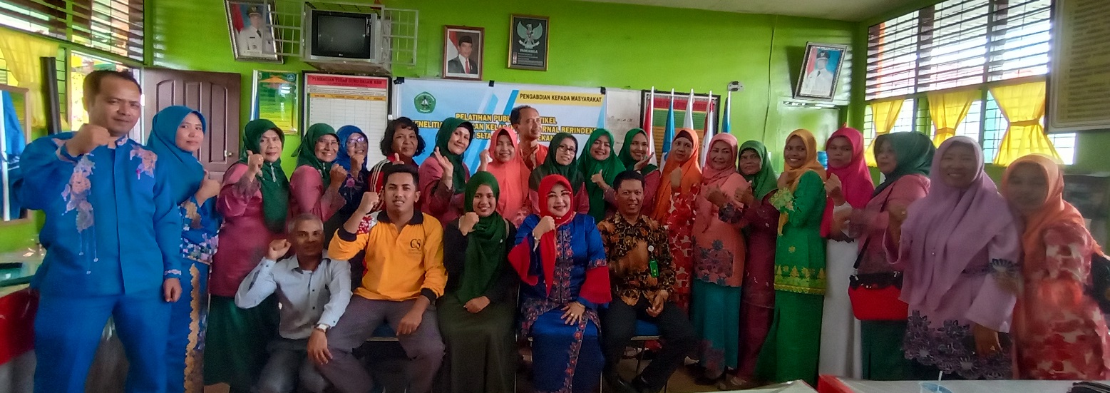 Dosen Unilak Berikan Pelatihan Office Perkantoran Bagi Guru SDN 59 Pekanbaru